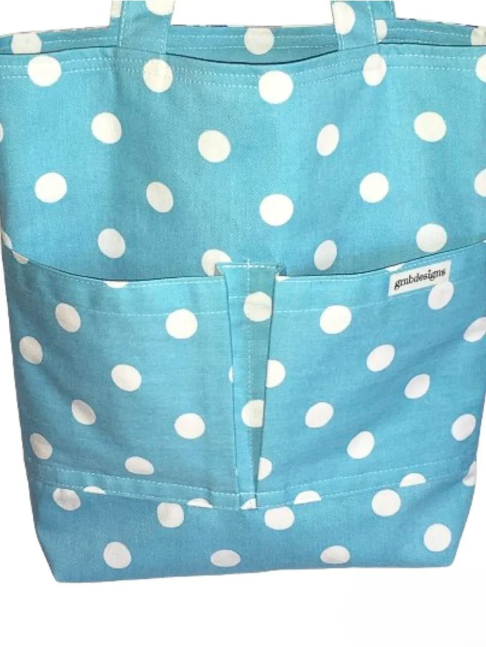 Handmade Mermaid Tote Bag with Pockets Craft Yarn Bag Girls Ladies Gift